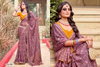 Ganga 51 By 5d Designer Simmer Chiffon Saree Wholesale Suppliers In Mumbai
